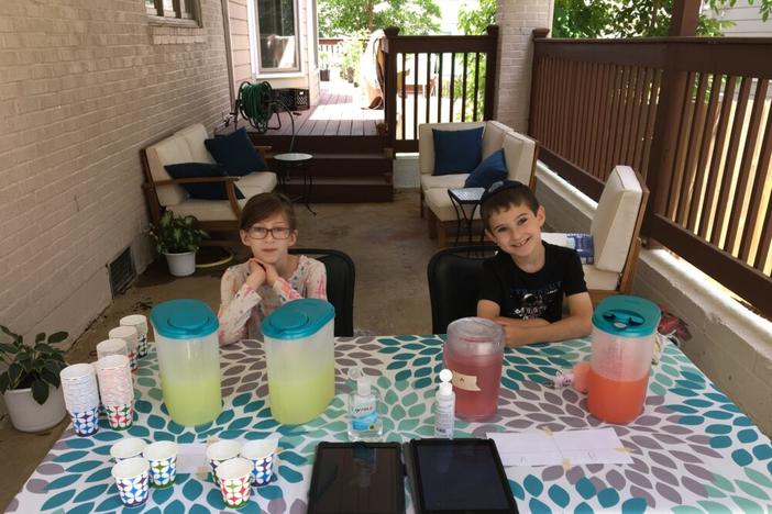 Temima and Jack Genauer gathered focus groups to taste-test their lemonade on May 30, 2021. “The Georgia Lemonade Stand Act,” would exempt kids under the age of 18 from obtaining a business license or permit to sell lemonade or other products.