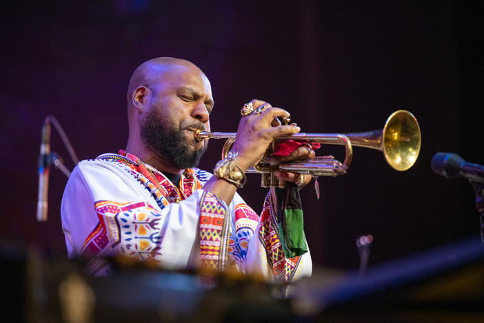 Russell Gunn at The Apollo Theater's "The Blues and Its People"