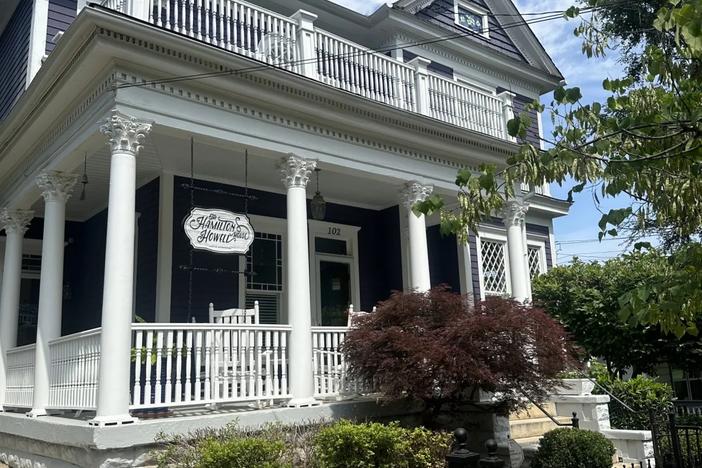 The Hamilton Howell House is a Black-owned bed and breakfast and one of eight Black-owned hotels in metro Atlanta. Photo by Donnell Suggs/The Atlanta Voice