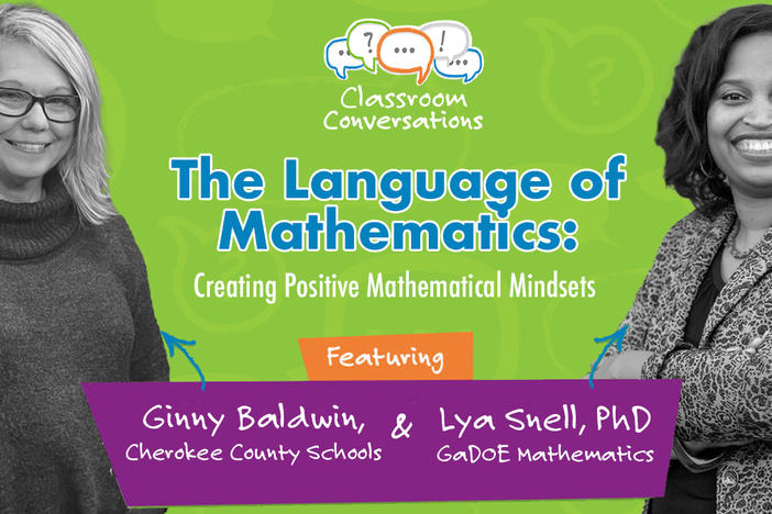 Ginna Baldwin and Lya Snell in Classroom Conversations