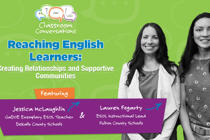 Jessica McLaughlin and Lauren Fogarty in Classroom Conversations