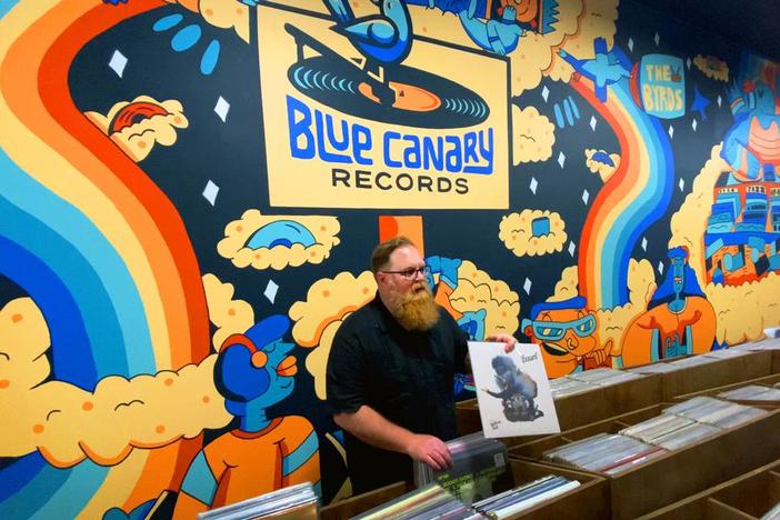 Brian Cook is the owner of Blue Canary Records in Columbus, Georgia.