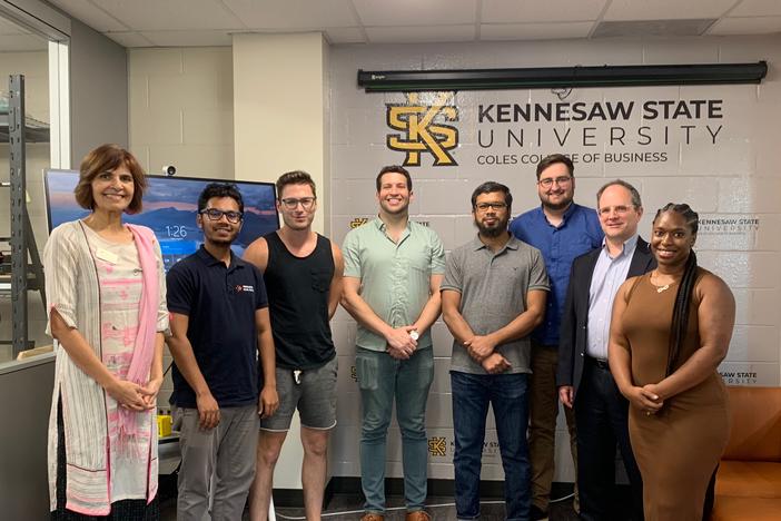 The Kennesaw State University research team.