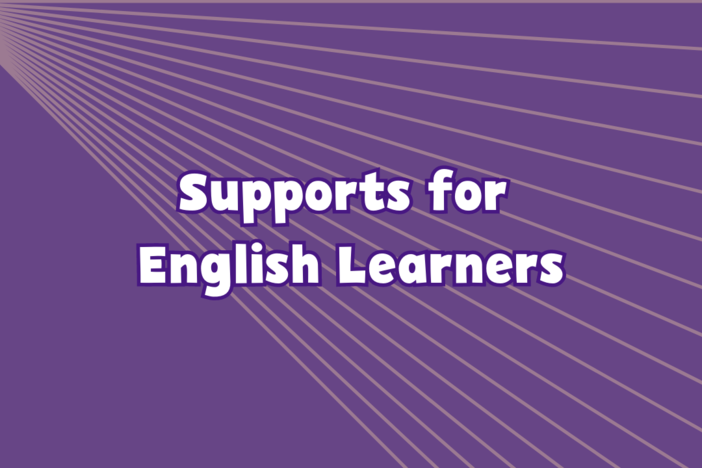 Understanding Mathematics - Supports for English Learners