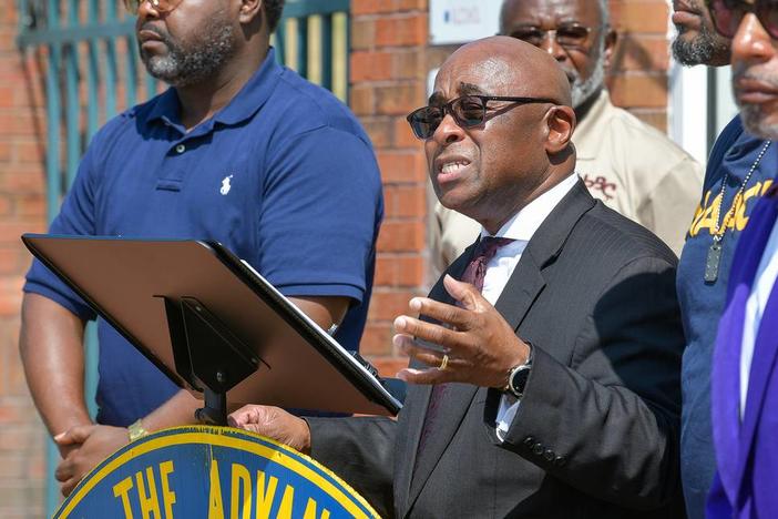 Rev. J.H. Flakes III, president of the Columbus Interdenominational Ministerial Alliance and senior pastor of Fourth Street Missionary Baptist Church 