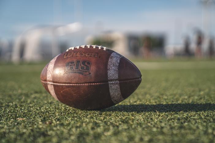 football on field