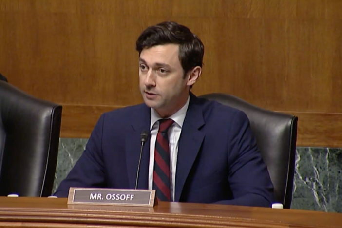  Sen. Jon Ossoff chairs a hearing on alleged problems with Georgia’s DFCS.