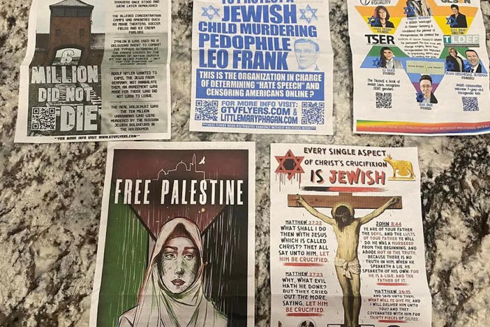 antisemitic fliers 