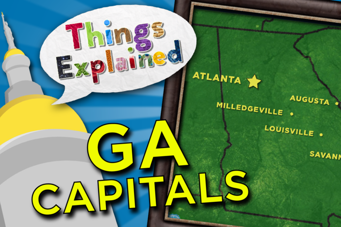 Georgia's 5 capital cities 
