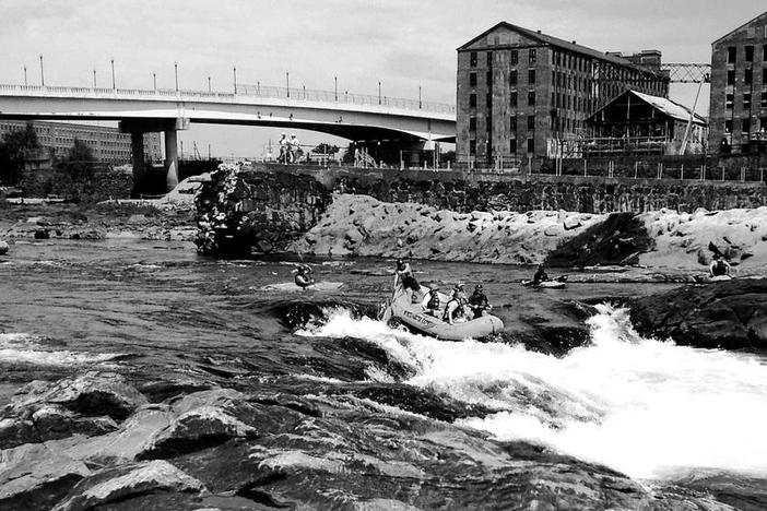 The first few days of the whitewater runs in September 2013. Photo taken from Phenix City by Virginia Causey. Tim Chitwood tchitwood@ledger-enquirer.com  Read more at: https://www.ledger-enquirer.com/news/business/article282102998.html#storylink=cpy