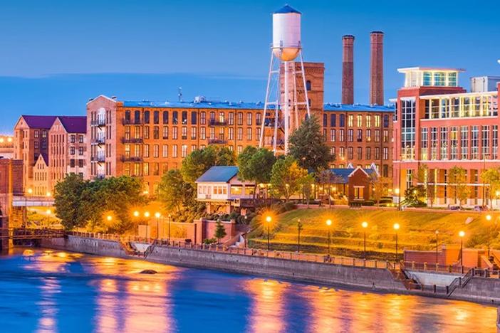 City Mills Hotel in Columbus is a rehabbed 19th century grist mill built with the help of a state tax credit.