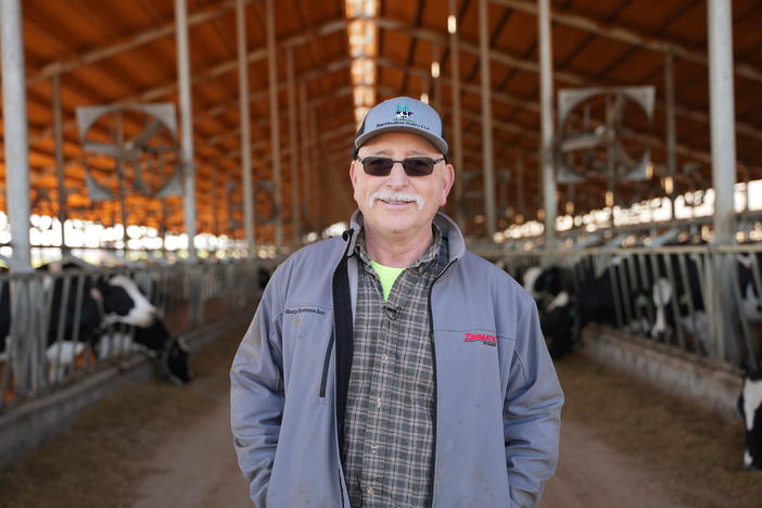 Pete Gelber at Barrington Dairies in Montezuma, GA