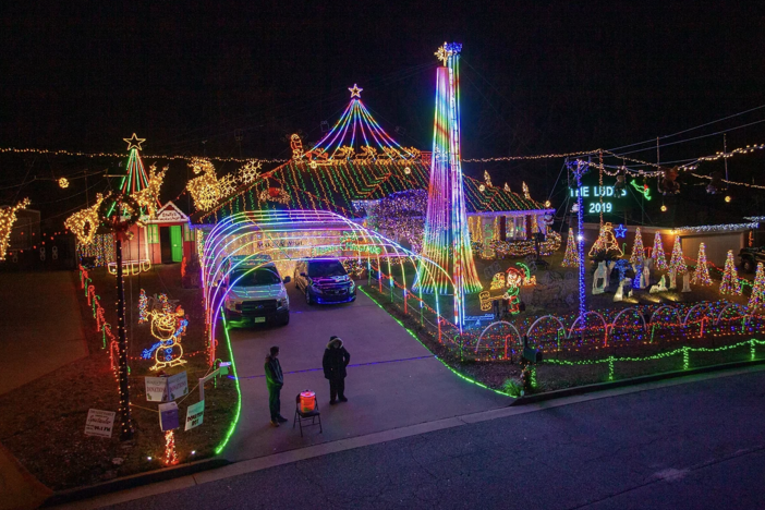 Jerry Ludy owns and operates LudyChristmas.com, an annual holiday light display in Columbus, Ga.