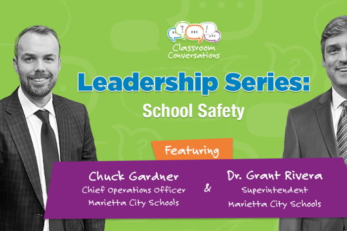 Chuck Gardner and Dr. Grant Rivera in Classroom Conversations