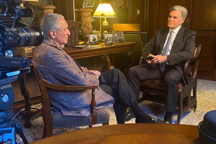 GPB's Jeff Hullinger interviews Home Depot cofounder and Atlanta Falcons owner Arthur Blank