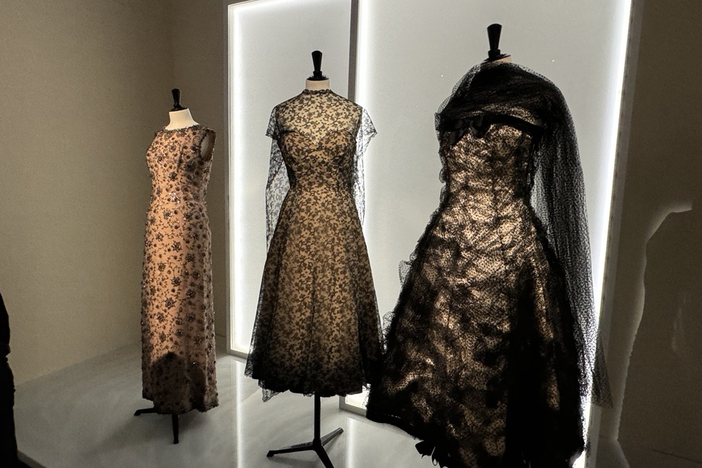 SCAD's Cristóbal Balenciaga exhibition: 'Master of Tailoring' features dresses worm by Elizabeth Taylor and Dolores del Rio. The exhibition at SCAD FASH in Atlanta runs through June 2, 2024.