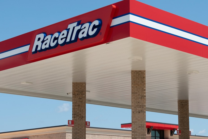 A RaceTrac gas station sign is shown in this undated photo. The company has closed its store on Piedmont Avenue in Atlanta near the Georgia State University campus.