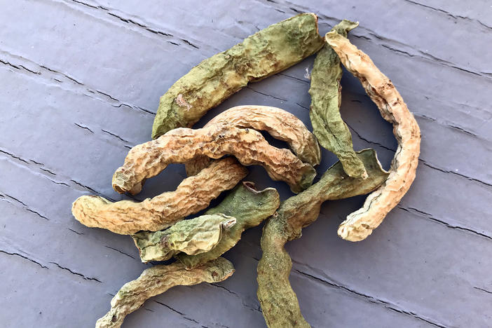 Dried green beans 