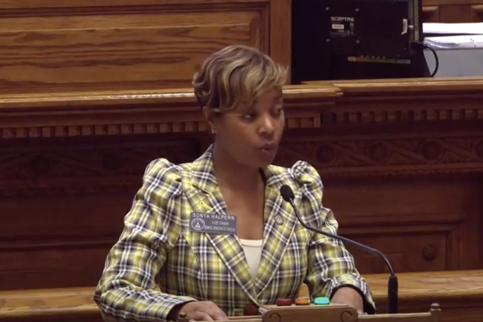 In the wake of the Mays High and Kansas City shootings, Democratic Caucus Vice Chair Sen. Sonya Halpern (D-Atlanta) called for legislative accountability to end these “senseless acts of violence.”