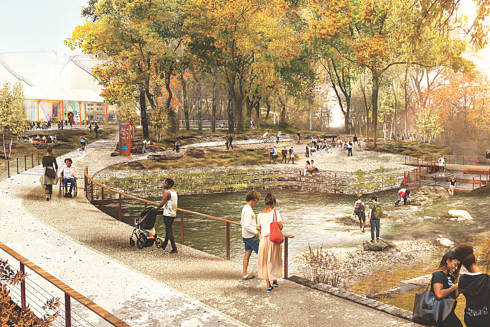 RiverLands rendering courtesy of Trust for Public Land.