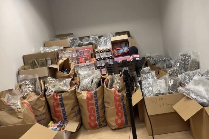 The APD Narcotics Unit called the 580 pounds of marijuana and other drugs a ‘significant seizure.”
