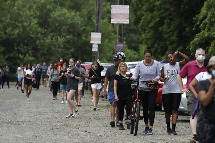 The June 2020 primary elections, delayed by the coronavirus pandemic, were chaotic as counties grappled with fewer poll workers and places to vote as more people cast mail-in absentee ballots.