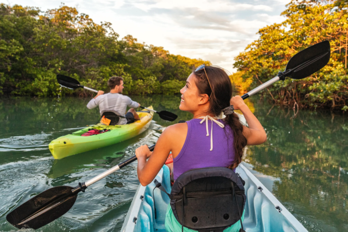 kayaking