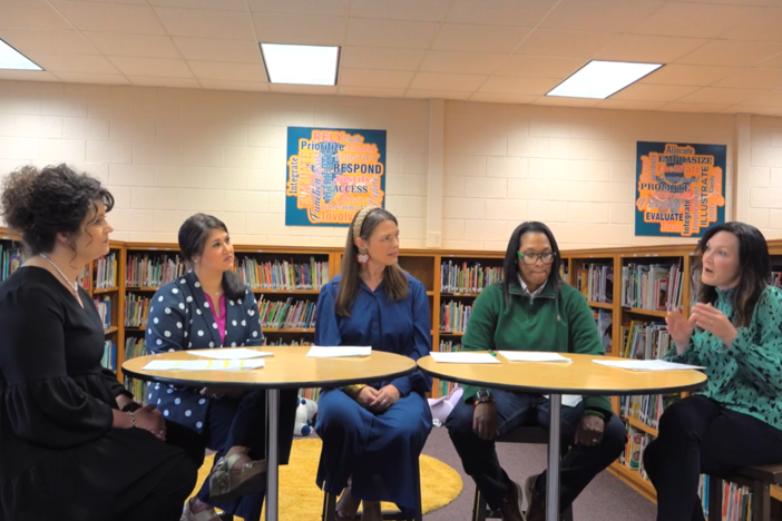 teachers talking