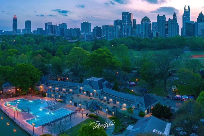 Photo of Piedmont Park for the 2023 404 Day.