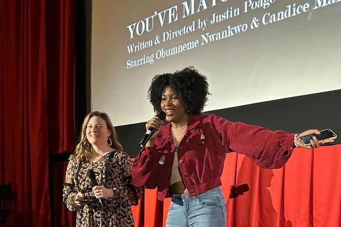 Astin Rocks (right) at Atlanta Film Society presents LOCALS ONLY.