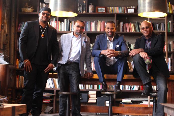 Lil John Roberts and The Senators (Tres Gilbert, Phil Davis and Derek Scott) are part of the Atlanta All-Star Band at Symphony Hall May 24, for the Atlanta Jazz Festival Presentation of WCLK At 50. 