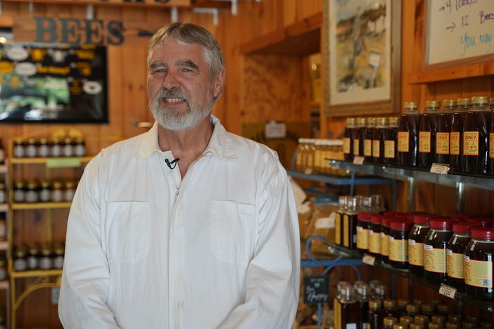 Bob Binnie of the Blue Ridge Honey Company