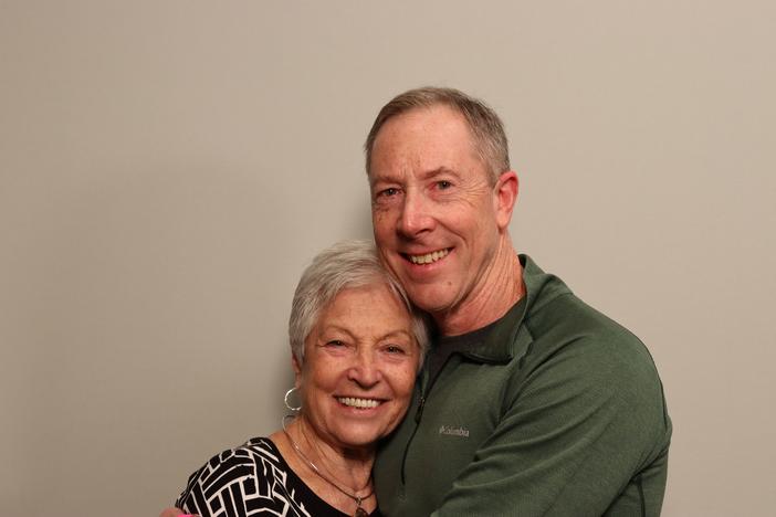 Mark Ganter (54) has a conversation with his mom, Irene Nemetz Ganter (80), about their family's history.