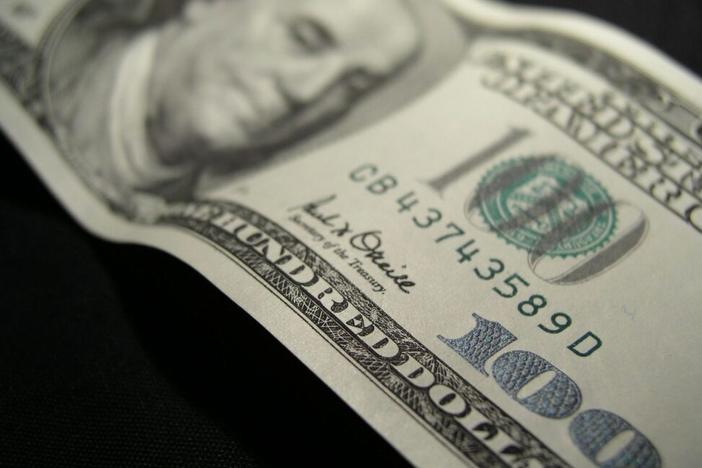 A $100 bill. (Capitol Beat)