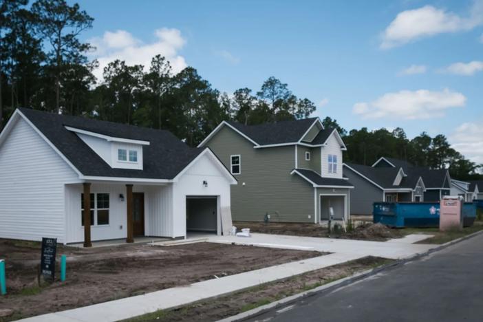 New home construction in Chatham County, GA. Credit: Justin Taylor/The Current