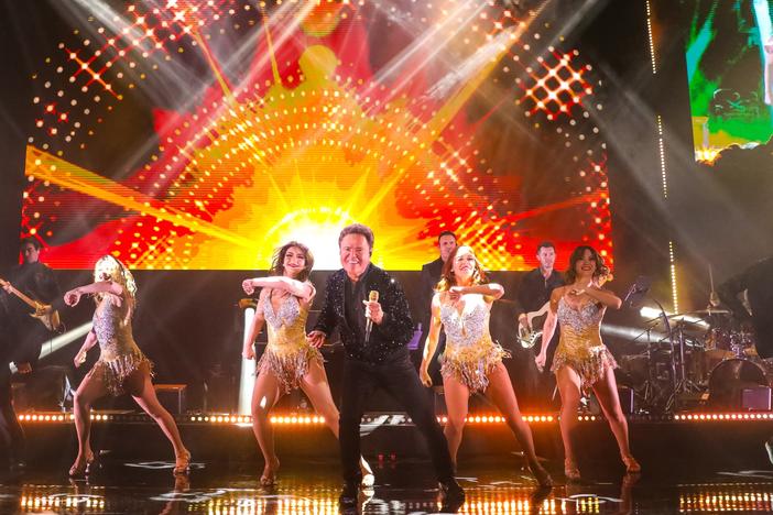 Donny Osmond performing in Las Vegas, Nev., in an undated photo. Osmond brings his tour to Atlanta's Cobb Energy Centre on June 25, 2024.