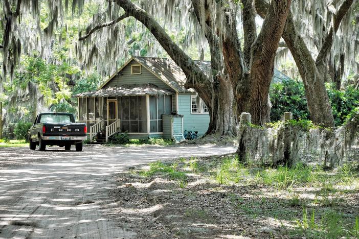 A home in Hogg Hummock - Sapelo Island Credit: Brian Brown/Vanishing Georgia