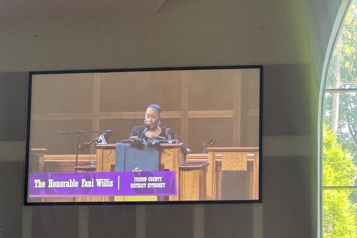 Willis at the AME conference