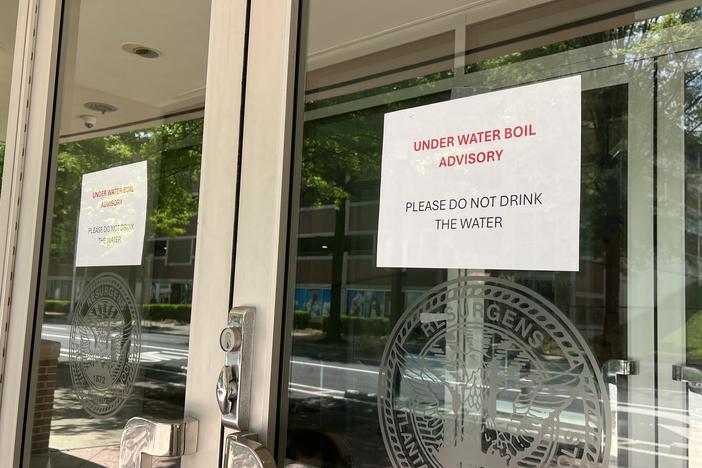 Downtown Atlanta facilities were under a boil water advisory after a series of water main breaks. Now affected businesses can apply for funds to cover their losses.