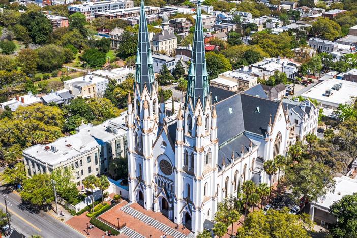 The Cathedral Basilica of St. John the Baptist in Savannah, Georgia. (Visit Savannah/Facebook)