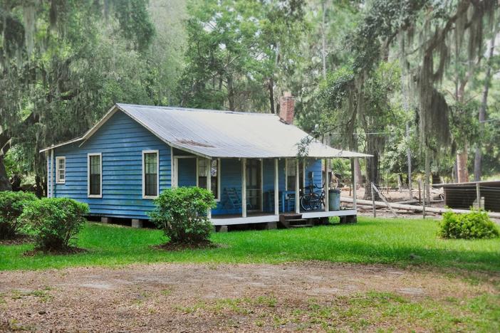 A home in Hogg Hummock – Sapelo Island Credit: Brian Brown/Vanishing Georgia