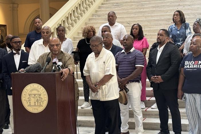 Black faith leaders reaffirm support for President Biden at the Capitol