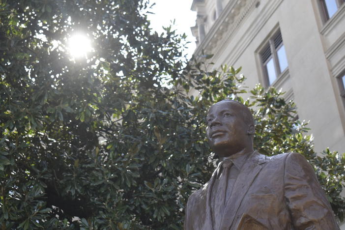  A statue of Martin Luther King Jr. at the Georgia state Capitol. Ross Williams/Georgia Recorder