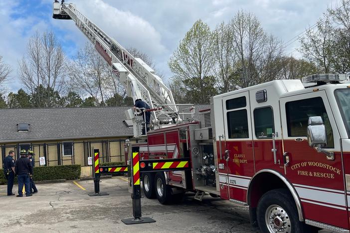City of Woodstock Fire & Rescue truck. (Woodstock Fire Department, GA/Facebook)