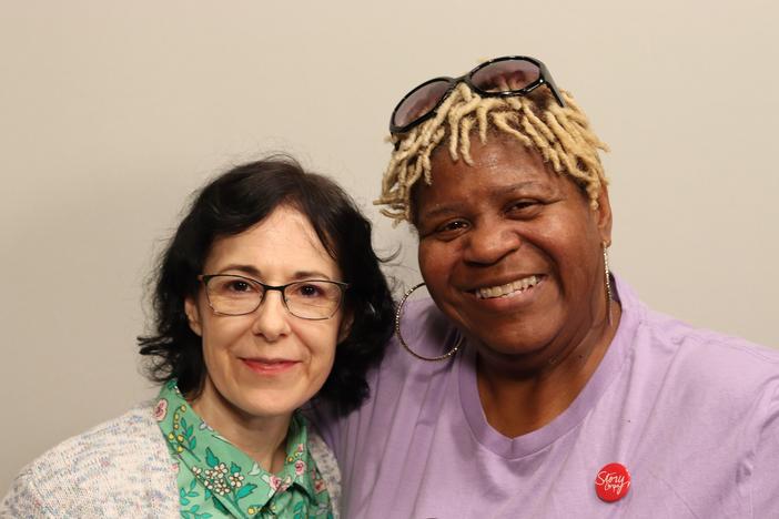 Brenda Ford (left) and Cathie Hancock (right)