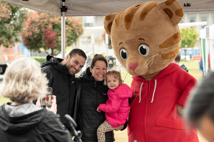 Be My Neighbor Day 2023. Family with Daniel Tiger