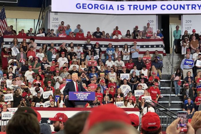 Trump in Atlanta