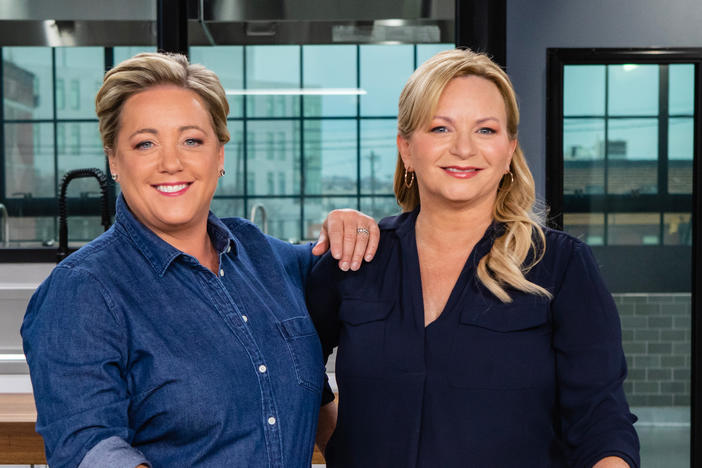 Julia and Bridget from America's Test Kitchen