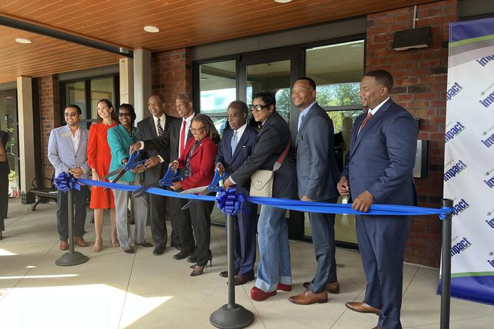 HUD Acting Secretary Adrianne Todman joins leaders from Dekalb County to celebrate the grand opening of a 100-unit senior living center on September 19, 2024.