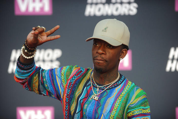 Rich Homie Quan attends the arrivals at VH1's Hip Hop Honors at David Geffen Hall at Lincoln Center on Monday, July 11, 2016, in New York. 